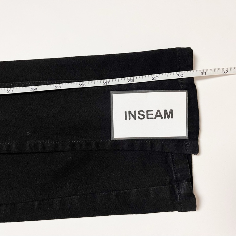 Free People We the Free Split Flare Jeans 24 00 black high rise front slit - Picture 12 of 12